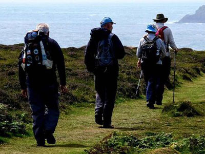 Pilgrims in Pembrokeshire
