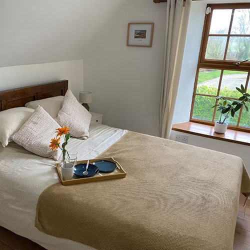 Gwely yn Eiru Cottage